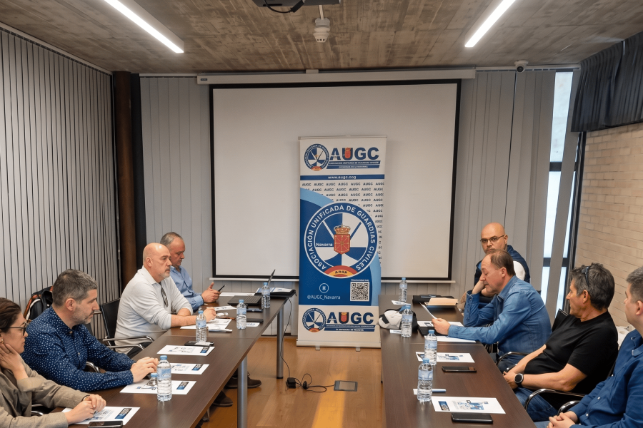 AUGC Navarra exhibe músculo reivindicativo en Tudela y exige avances reales en los derechos de los guardias civiles