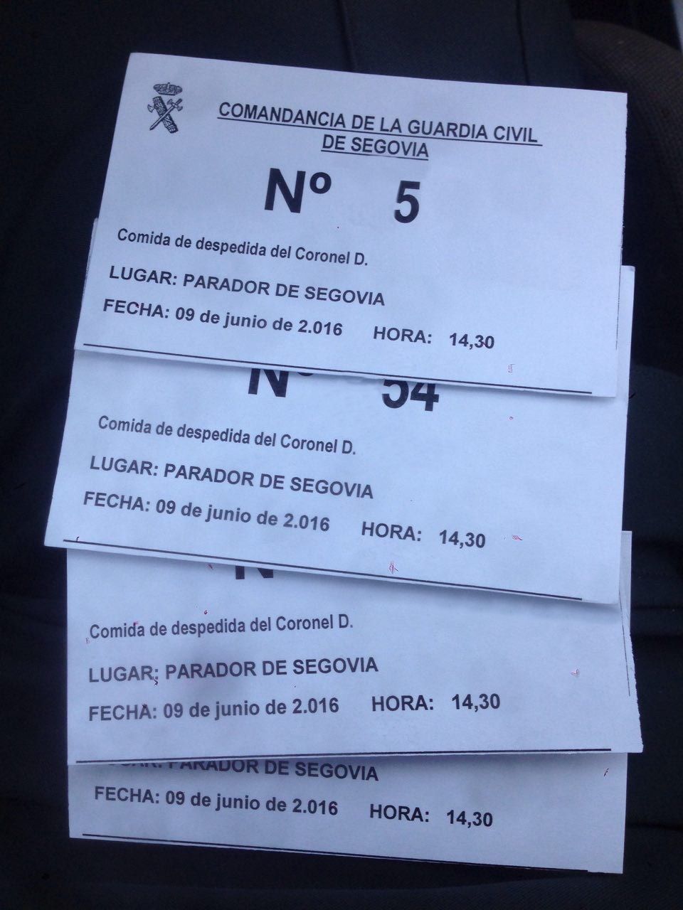 Comandancia de Segovia. ¿Falta Personal? .- Depende para que...