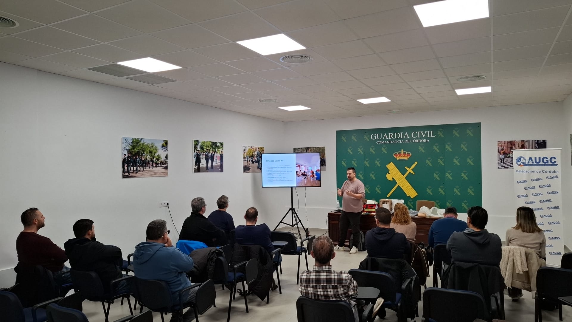 AUGC forma a guardias civiles en Córdoba sobre control de sangrado