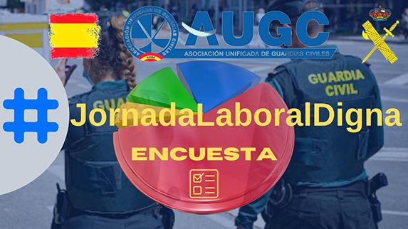 AUGC lanza una encuesta para conocer la opinión de los Guardias Civiles sobre los turnos de servicio propuestos por la DGGC