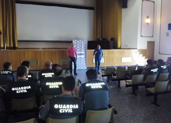 Reunión con sargentos alumnos de la 36ª promoción