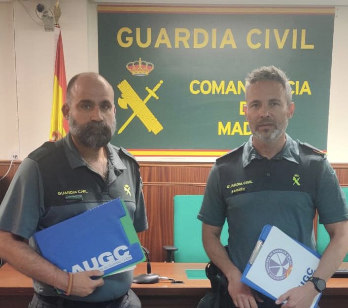 AUGC Madrid asiste a la reunión convocada con las Asociaciones por el Coronel Jefe de la Comandancia de Madrid en Tres Cantos