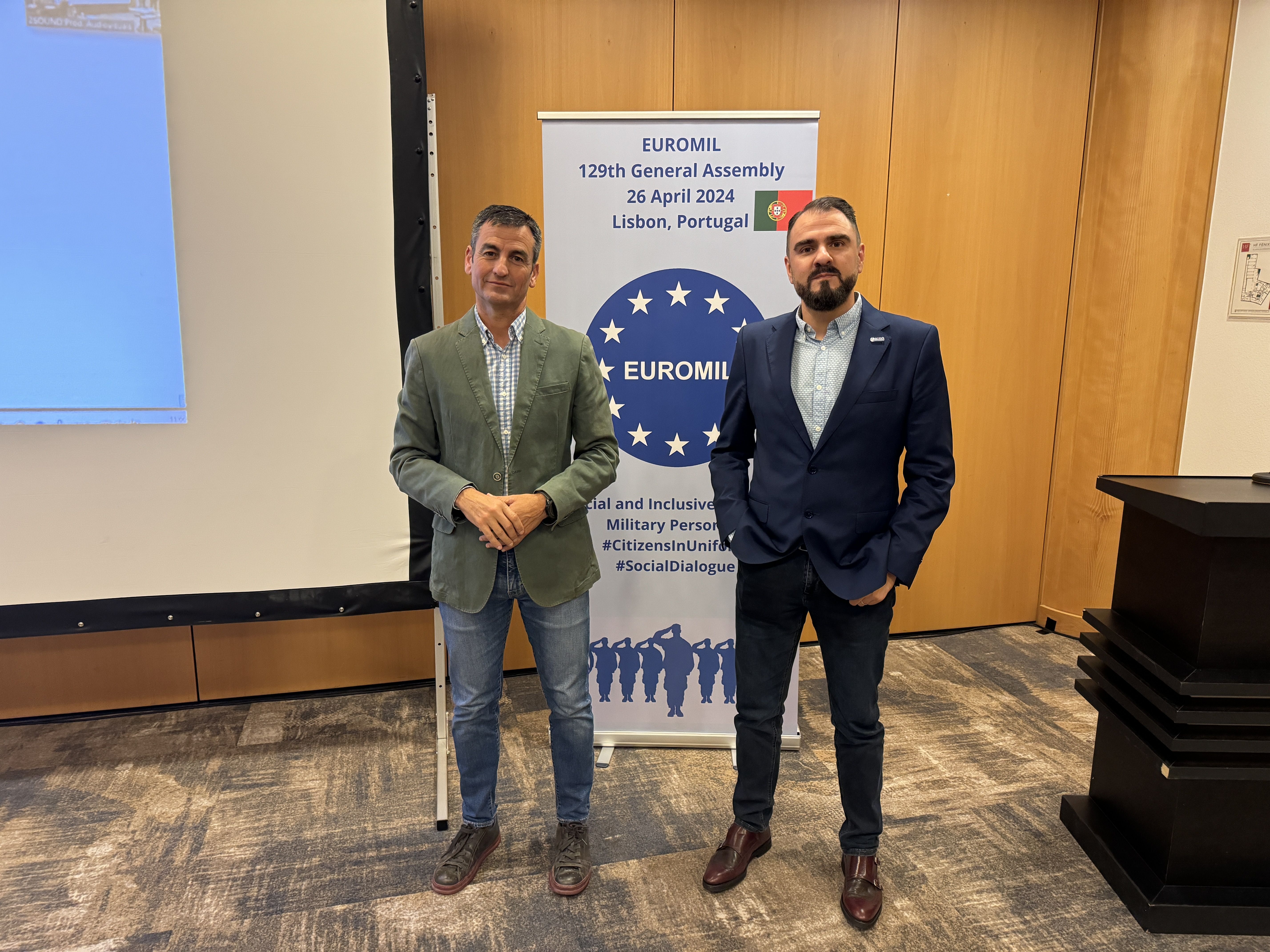 AUGC asiste a la Asamblea General Ordinaria de EUROMIL en Lisboa