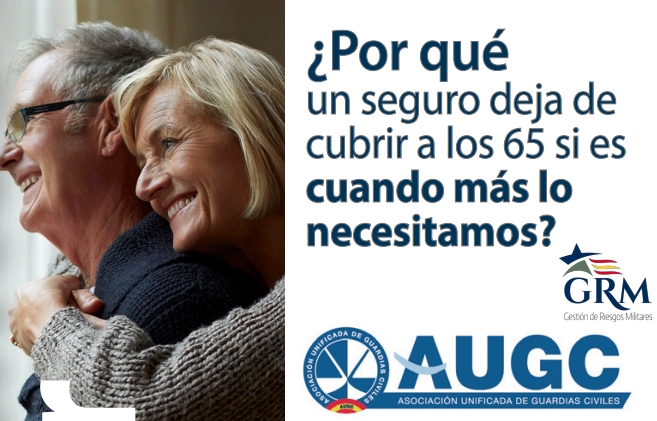 AUGC y GRM te ofrece el mejor seguro de accidentes a partir de los 65 años