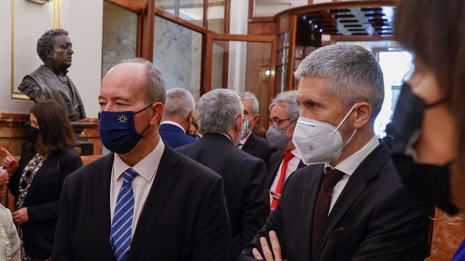 AUGC les recuerda a los ministros de Interior y Justicia, en su visita a Algeciras, su propuesta para luchar contra el narcotráfico en Cádiz