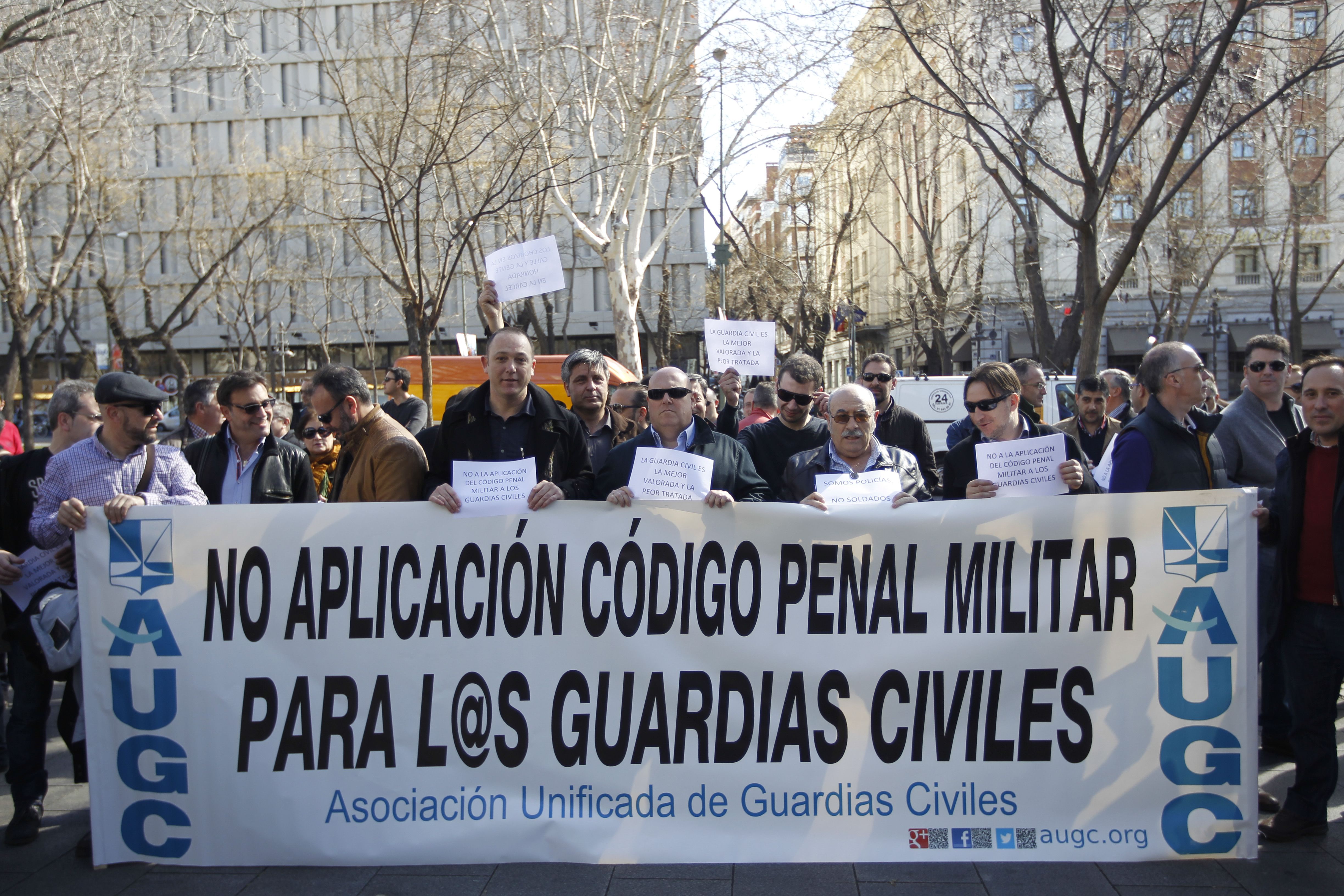 Nuevo Código Penal Militar, nueva represión contra los guardias civiles