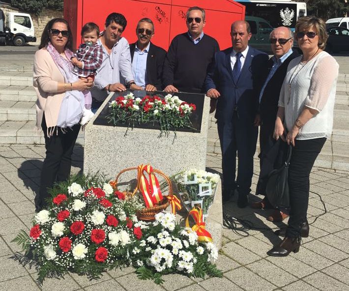 AUGC Toledo,  con las víctimas del terrorismo en el décimotercer aniversario del 11M