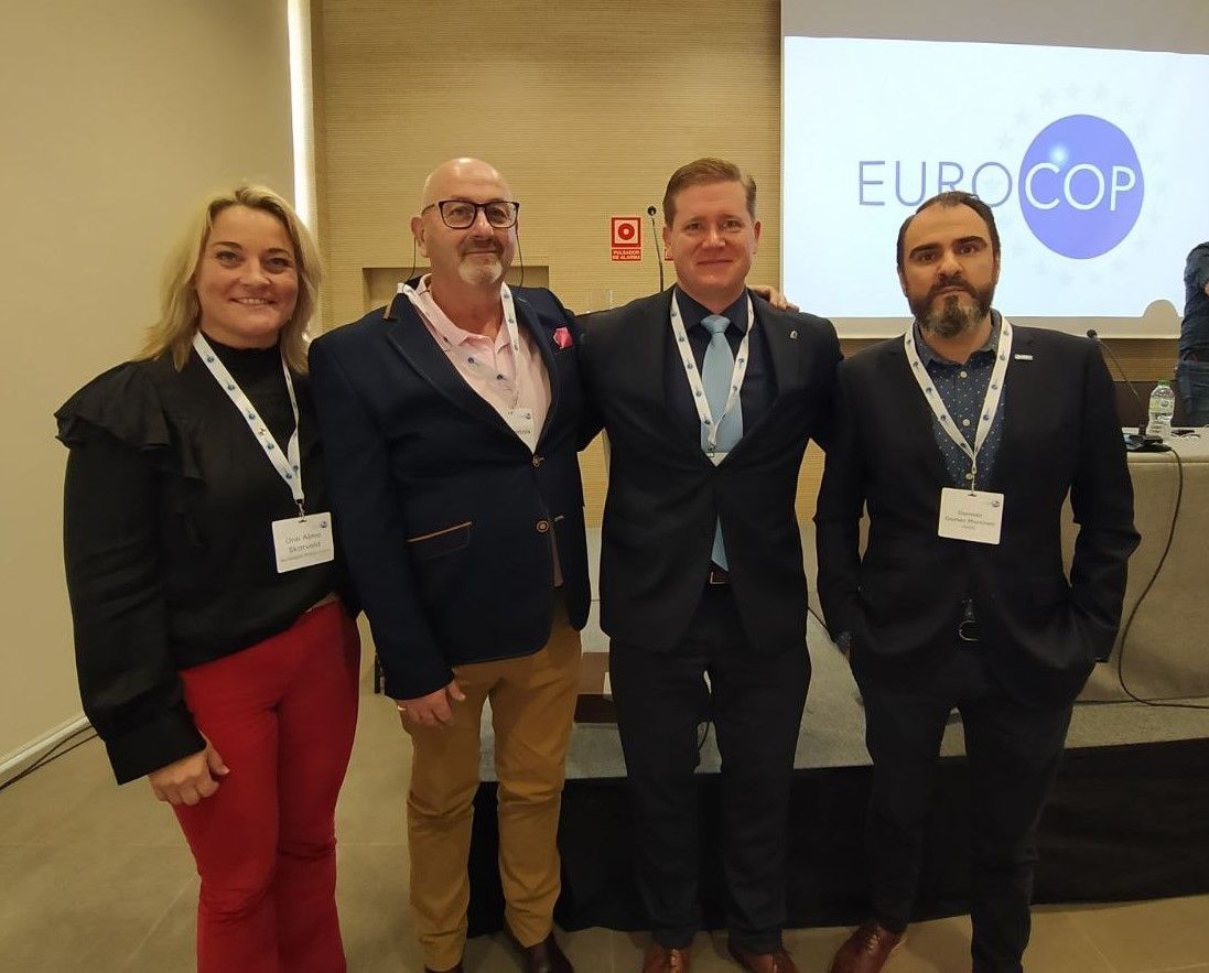 AUGC asiste al Congreso de otoño convocado por EuroCOP por la defensa de los derechos de los policías del continente