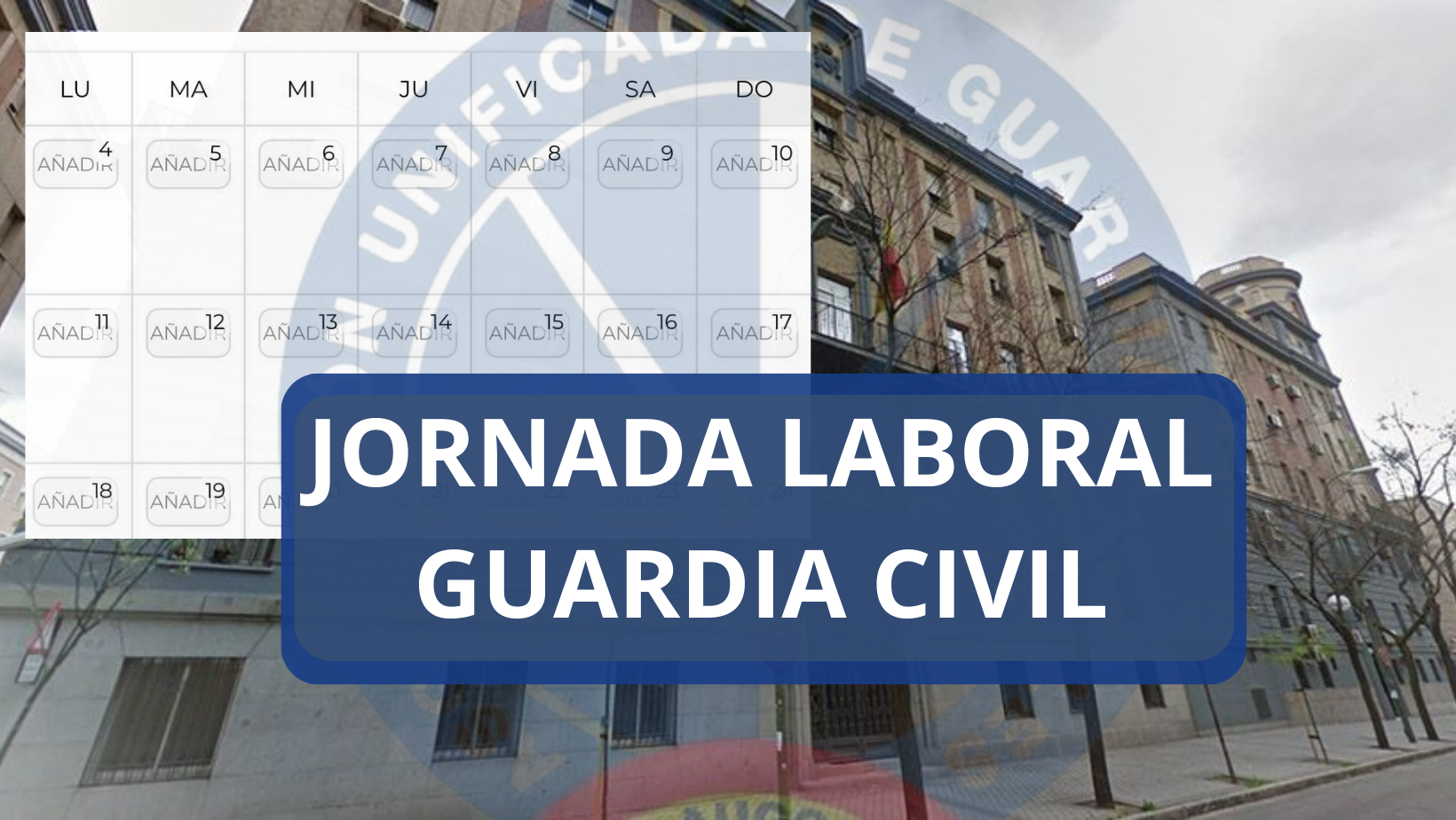 AUGC denuncia el despotismo de la Dirección General de la Guardia Civil con la implantación de dobletes en los turnos