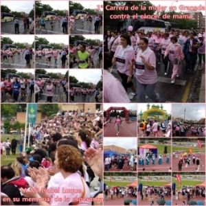 AUGC PARTICIA EN LA 3ª CARRERA DE LA MUJER CONTRA EL CANCER DE MAMA EN GRANADA