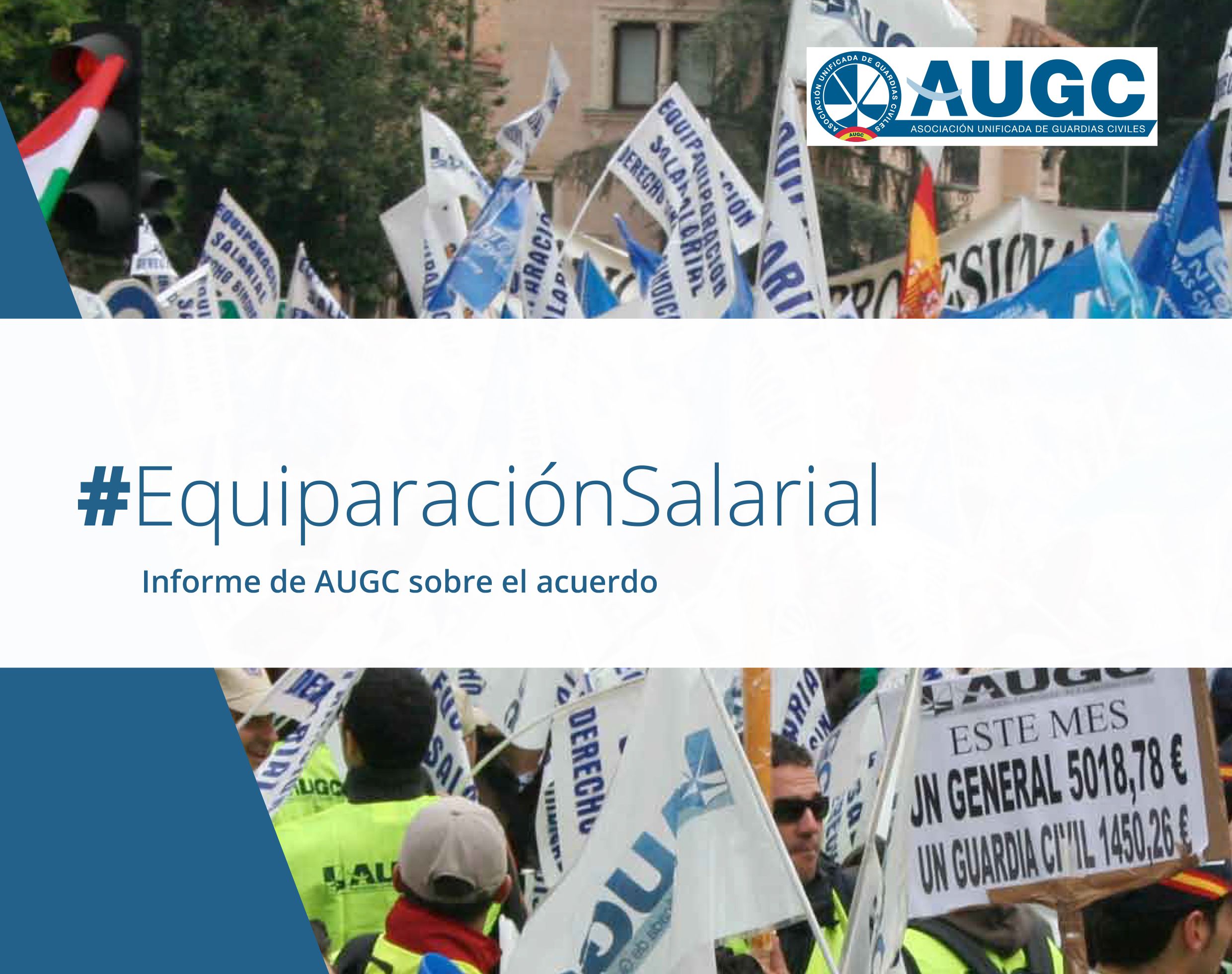 AUGC edita un pormenorizado informe para que conozcas al detalle cómo ha sido el proceso de equiparación salarial, cuyo tercer tramo se cerró en 2020