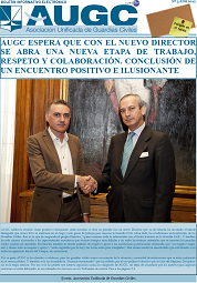 DESCARGATE EL ÚLTIMO BOLETÍN DIGITAL INFORMATIVO AUGC PRIMER REUNION CON EL NUEVO DIRECTOR