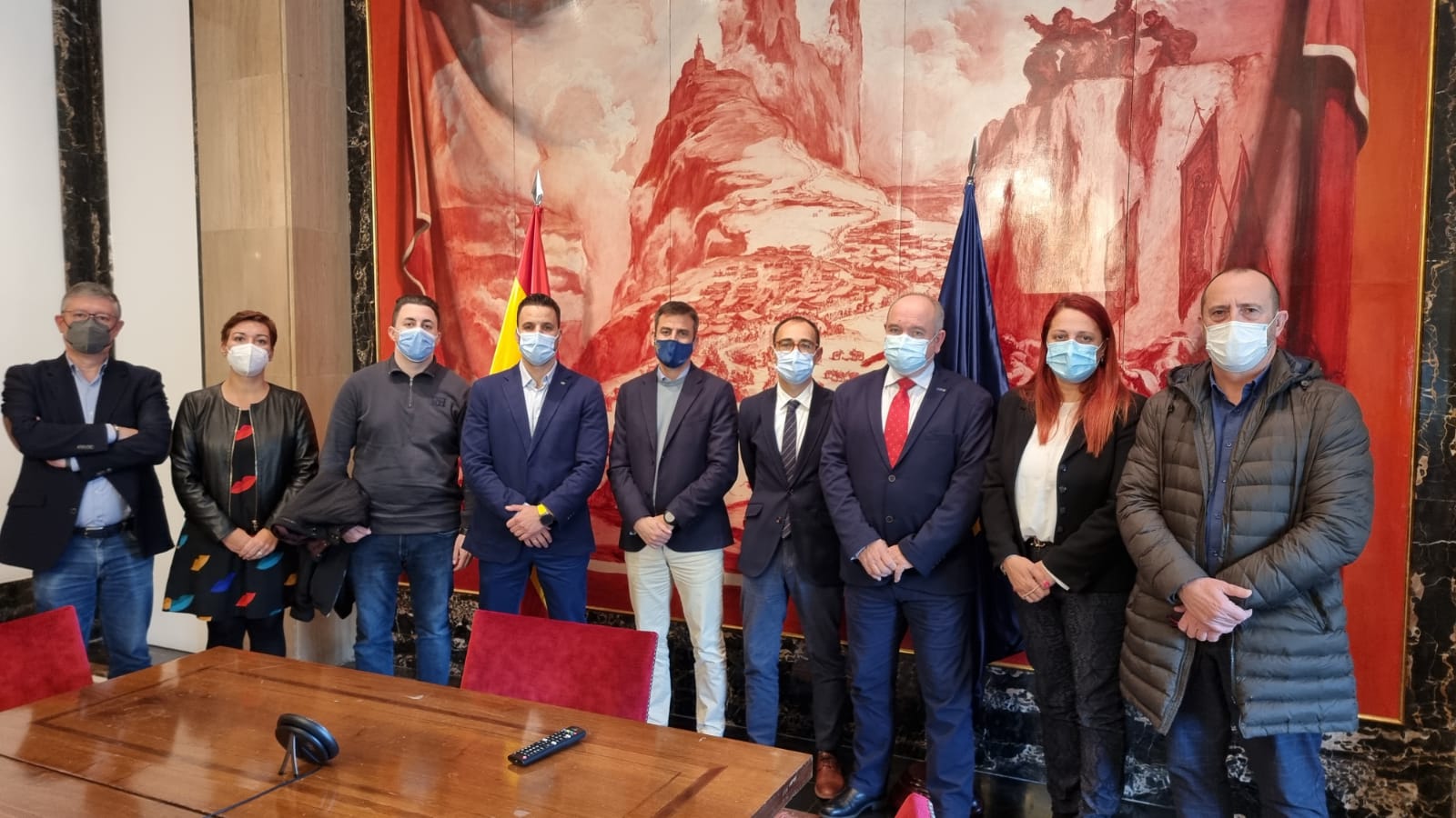 La Plataforma “NO a la España insegura” se reúne con el Grupo Socialista y le muestra su rechazo a la modificación de la Ley de Seguridad Ciudadana