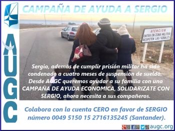 Cesan en su destino a SERGIO injustamente ingresado en Prision Militar