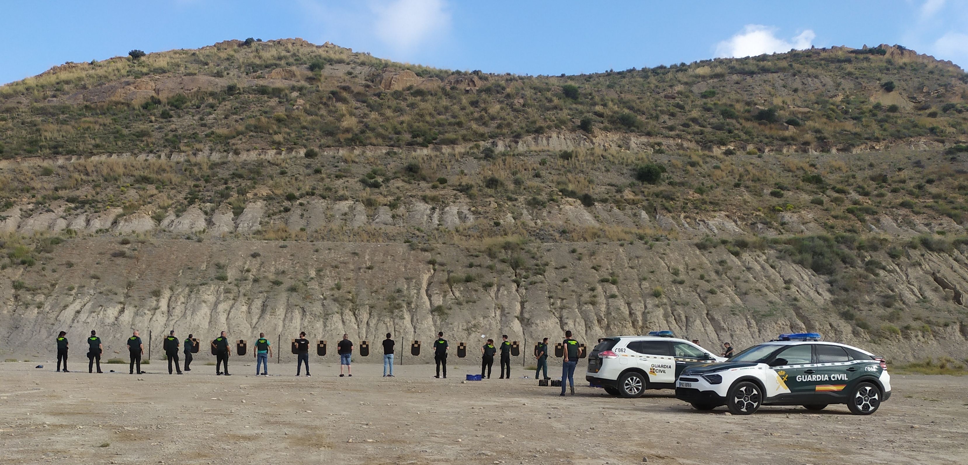 Los Guardias Civiles en Alicante sufren golpes de calor en los ejercicios prácticos por el incumplimiento de la normativa de riesgos laborales