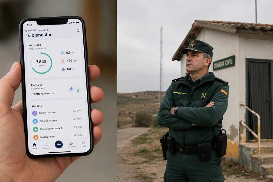 GCtívate lleva nueve meses activa y casi nadie la conoce: AUGC encuesta a los guardias civiles sobre el programa de salud firmado con Fundación Mapfre