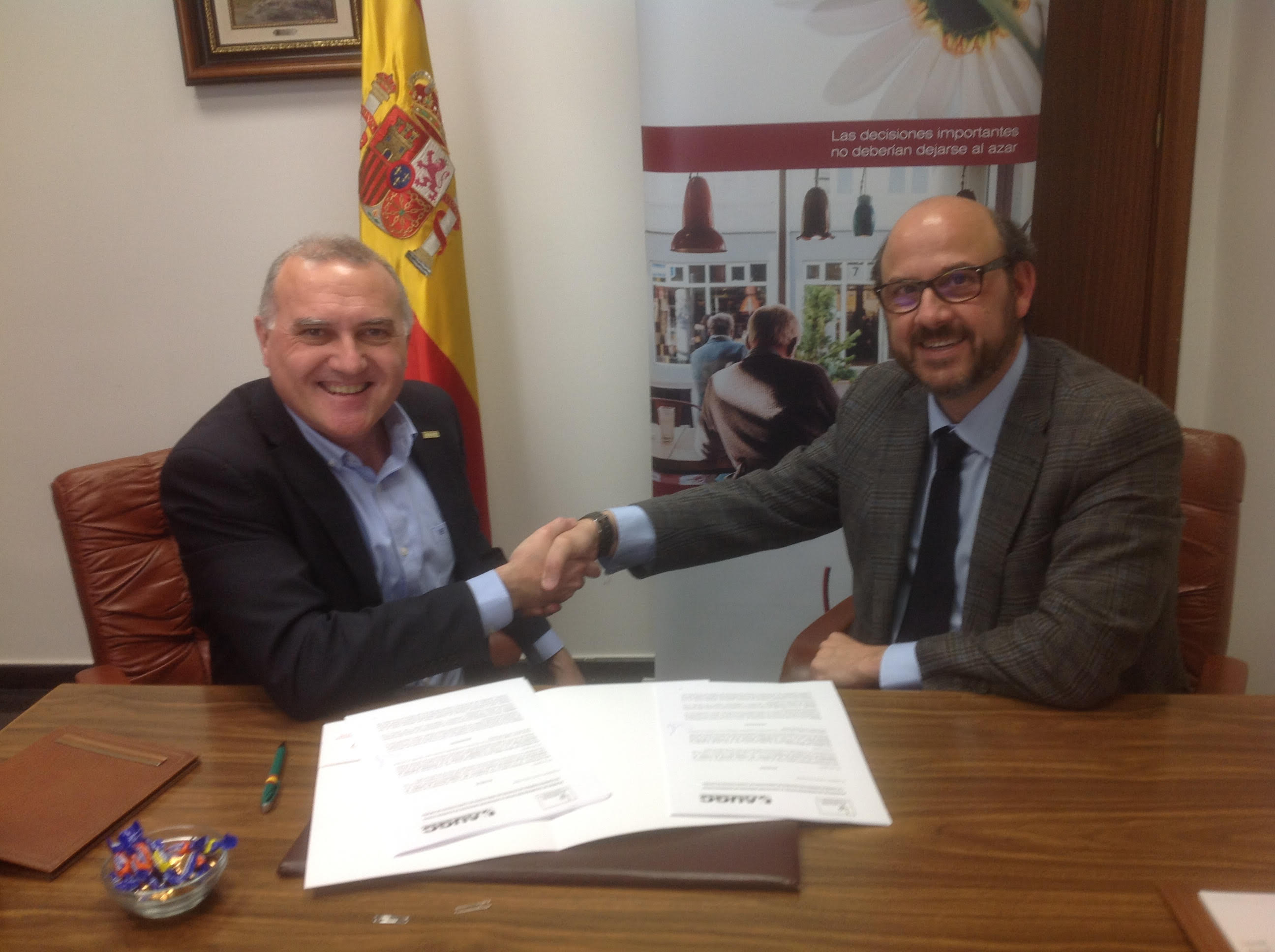 AUGC firma un convenio de colaboración con el Consejo General de Colegios de Habilitados de Clases Pasivas de España
