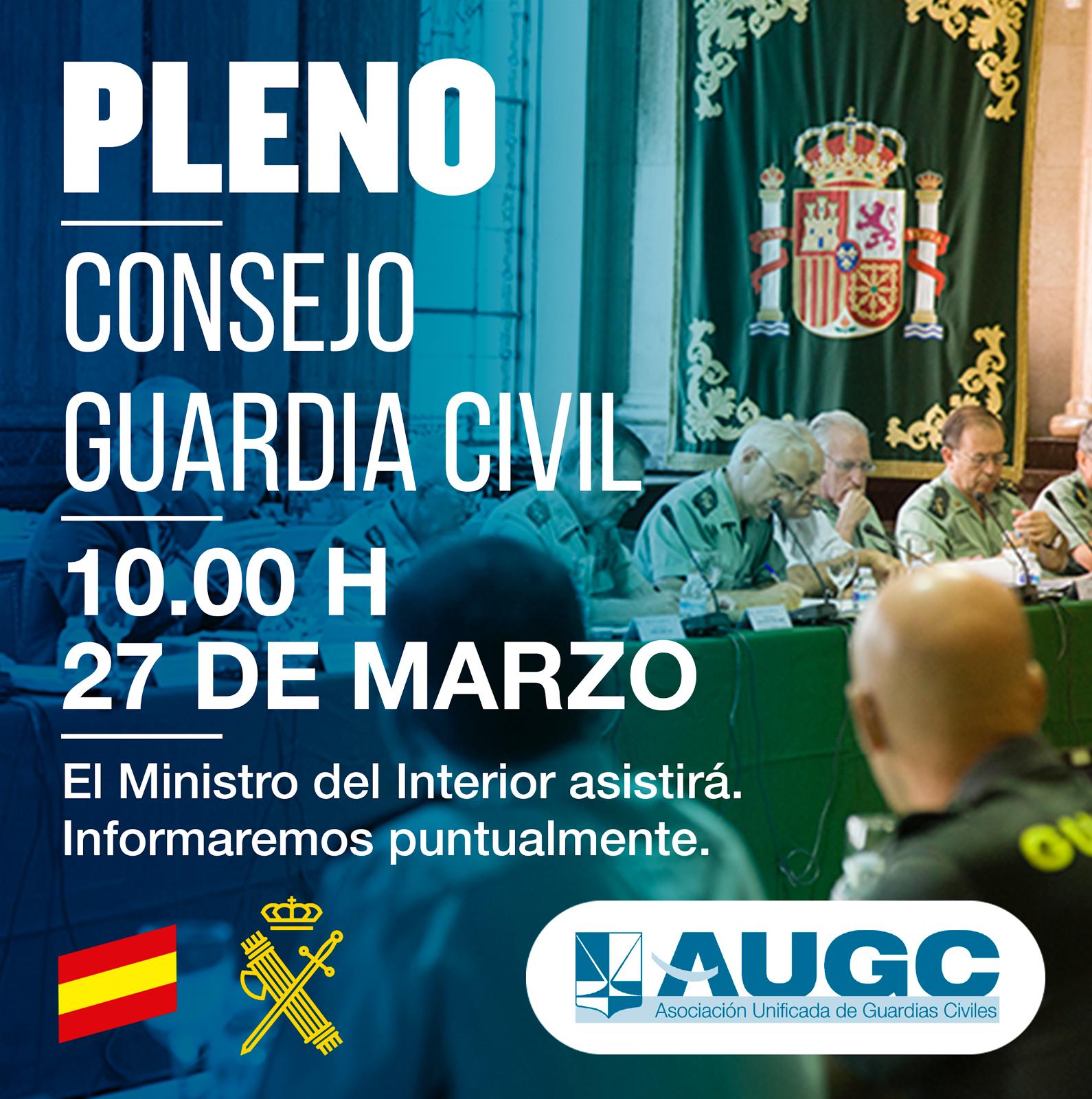 Las explicaciones del Ministro del Interior no convencen: las asociaciones profesionales de guardias civiles inician acciones legales