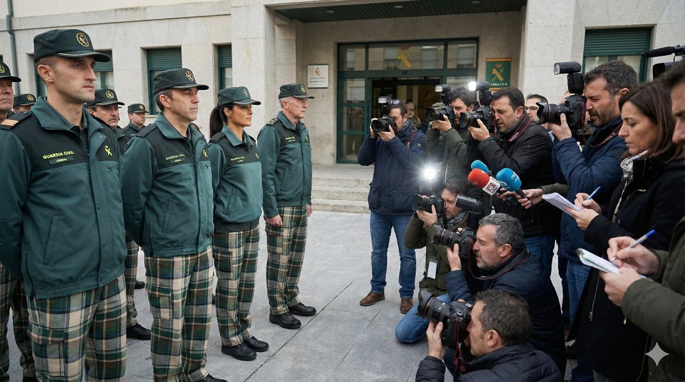 La Guardia Civil implanta el nuevo "pantalón táctico de cuadros"