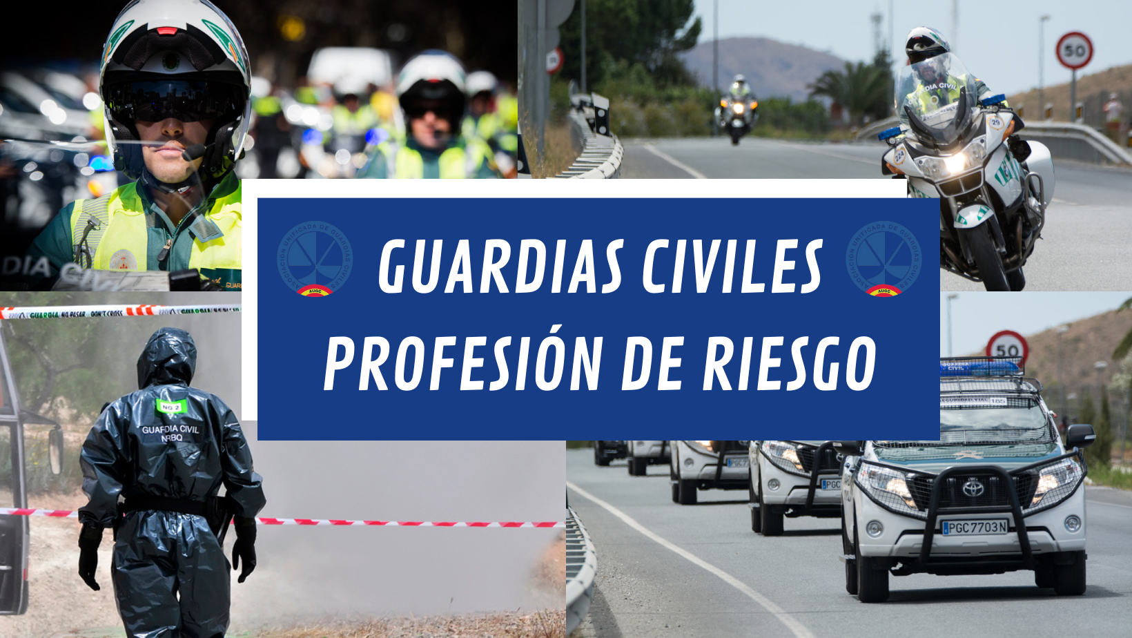 AUGC exige el reconocimiento de los guardias civiles como Profesión de Riesgo para asegurar su protección y derecho