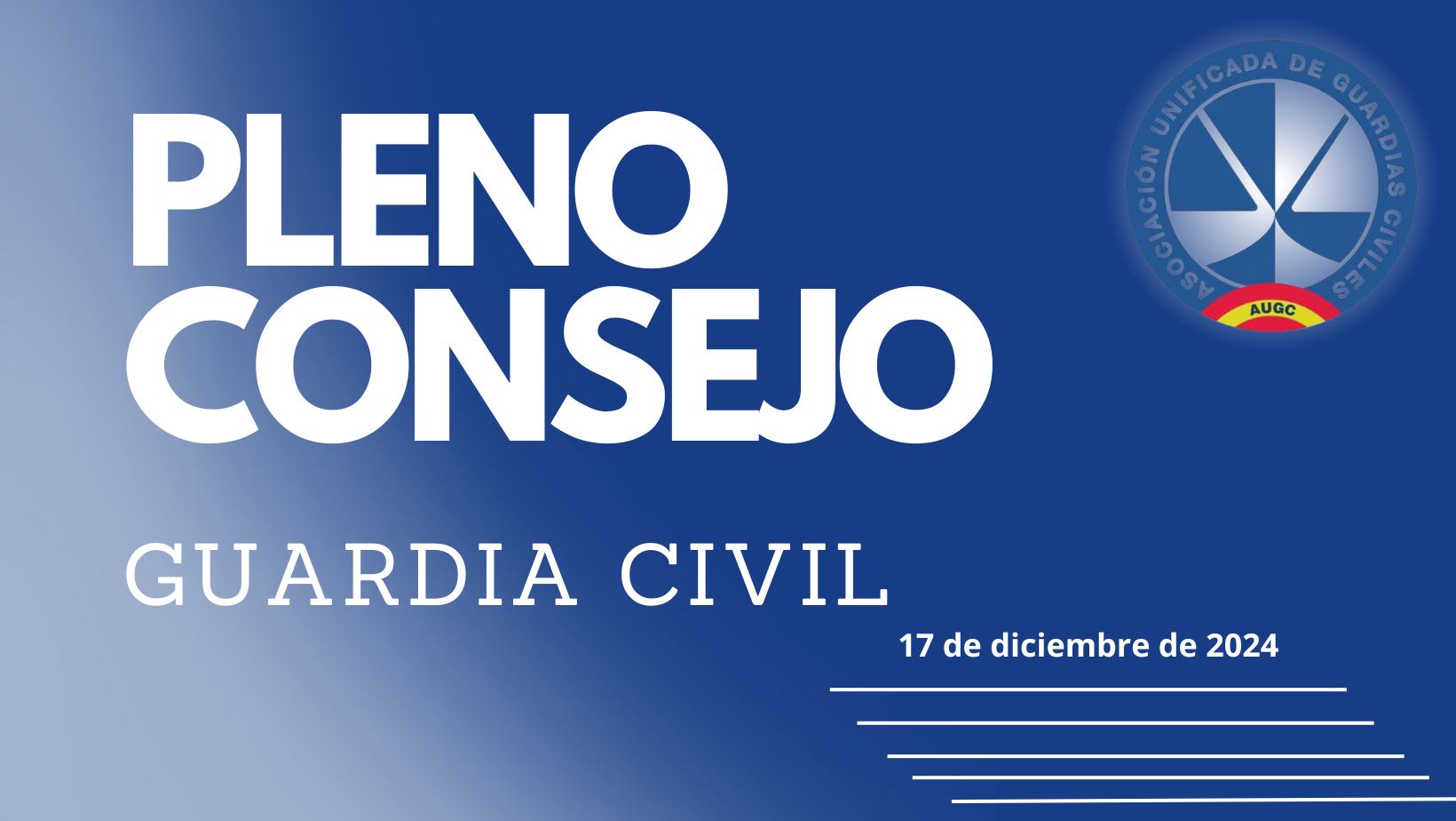 Celebrado el último Pleno del Consejo de la Guardia Civil del año 2024