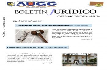 Boletín Digital Jurídico  AUGC Madrid Nº2