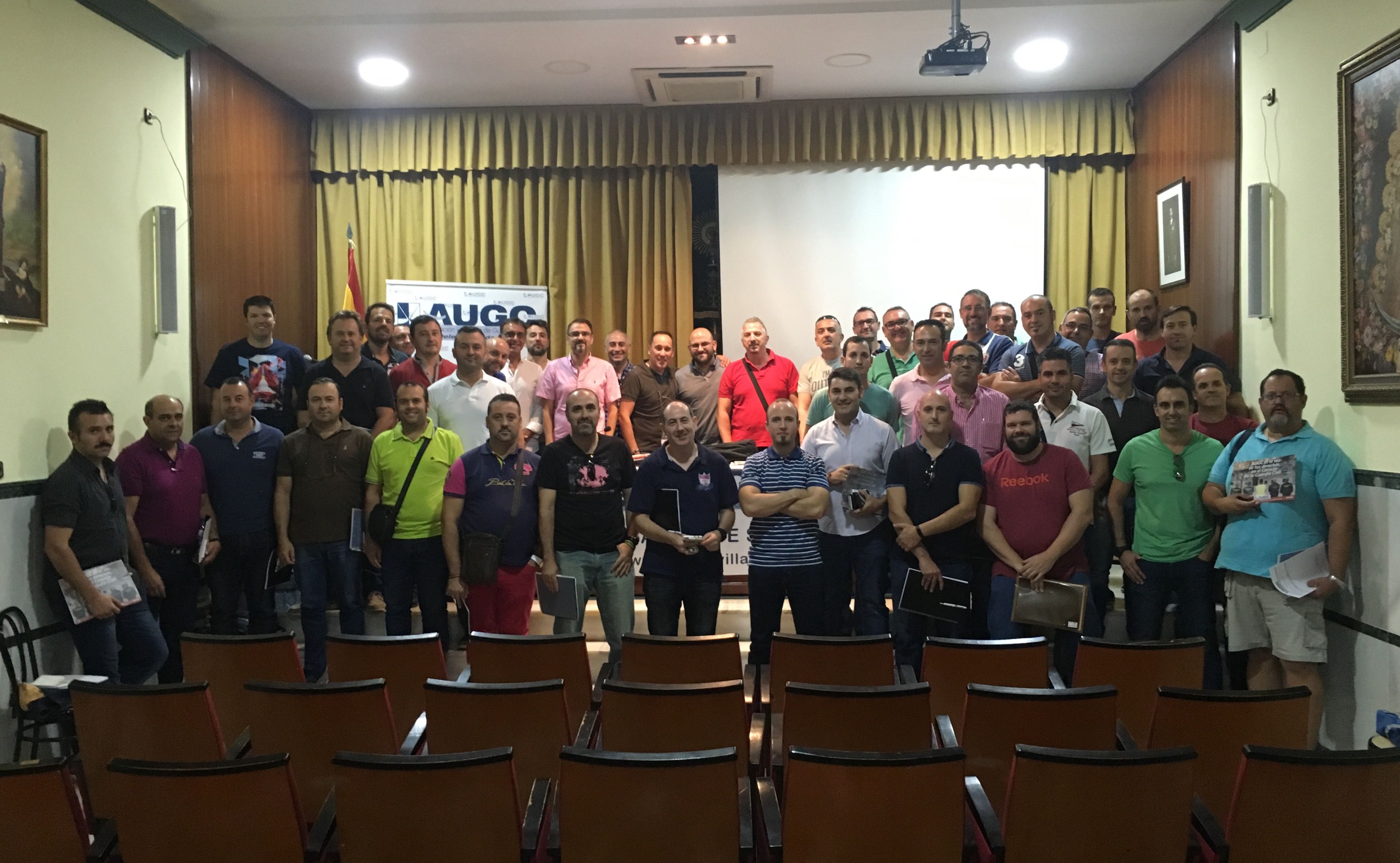 GRAN AFLUENCIA EN LA IV REUNIÓN DE VOCALES DE UNIDAD DE AUGC SEVILLA.