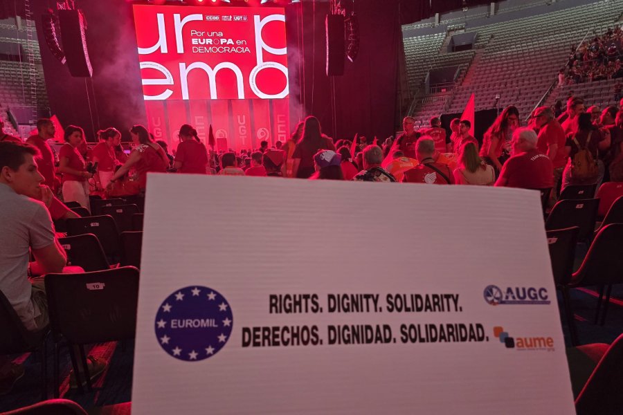 Madrid se une a Europa: AUGC, AUME y EUROMIL exigen el mismo trato para quienes visten un uniforme