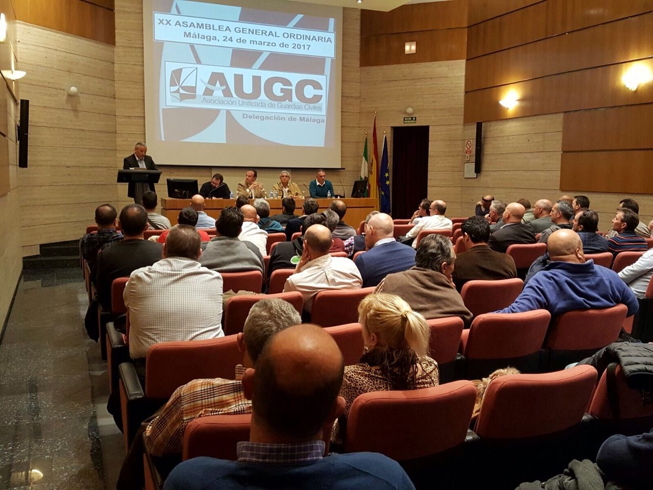AUGC  Málaga celebra su XX Asamblea General siempre luchando por los derechos de los guardias civiles