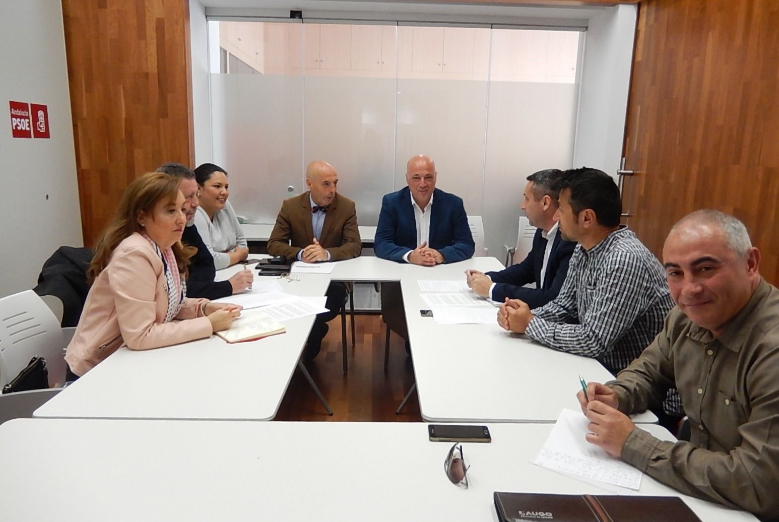 AUGC y PSOE acuerdan promover medidas para luchar contra la violencia de género