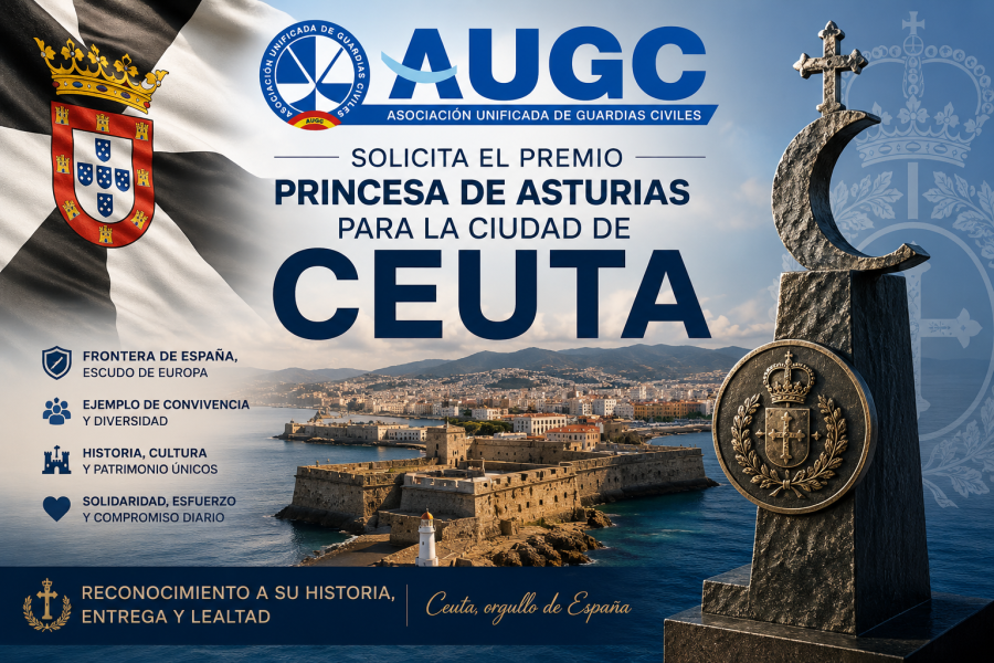 AUGC solicitará el Premio Princesa de Asturias de la Concordia para la Ciudad de Ceuta