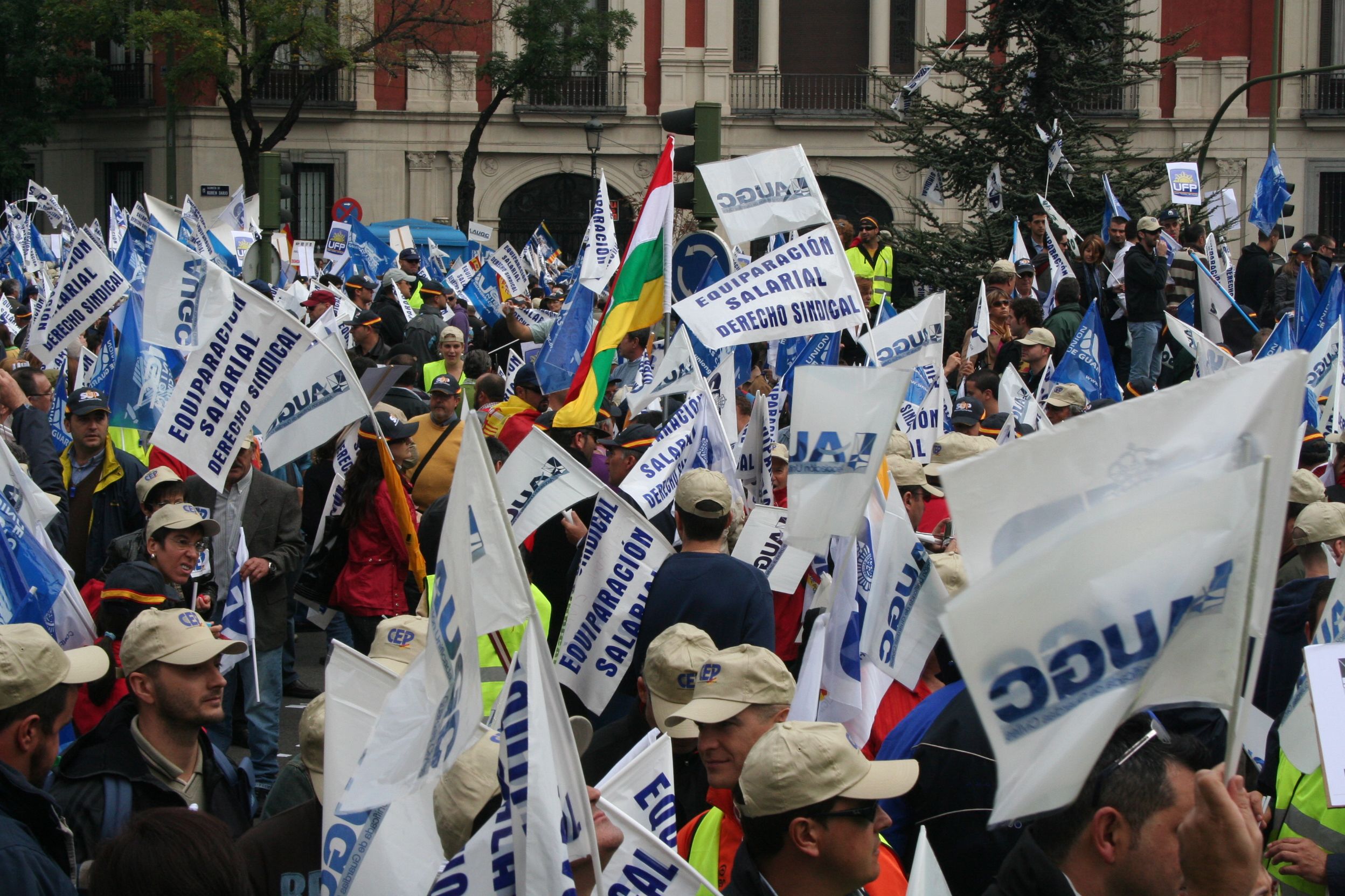 AUGC recuerda que la equiparación salarial es una de sus principales reivindicaciones históricas