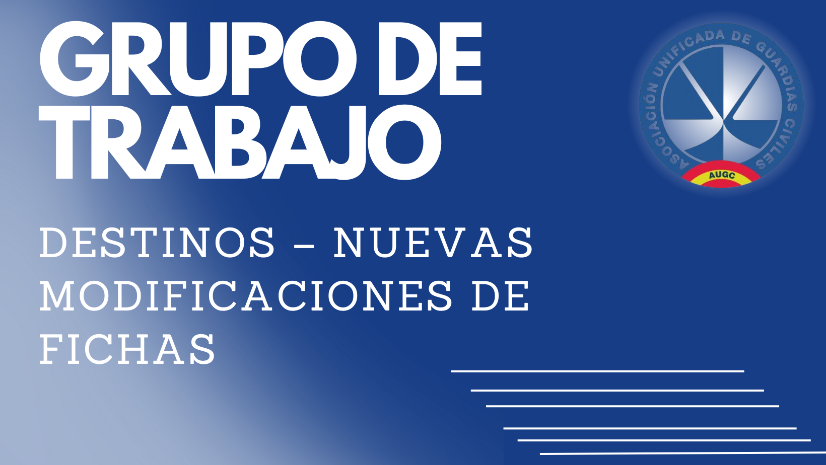 Resumen grupo de trabajo destinos