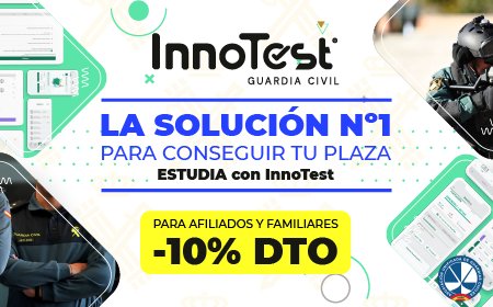 Prepara las oposiciones de ingreso a la Guardia Civil con Innotest, la herramienta líder que te traemos con un 10 % de descuento