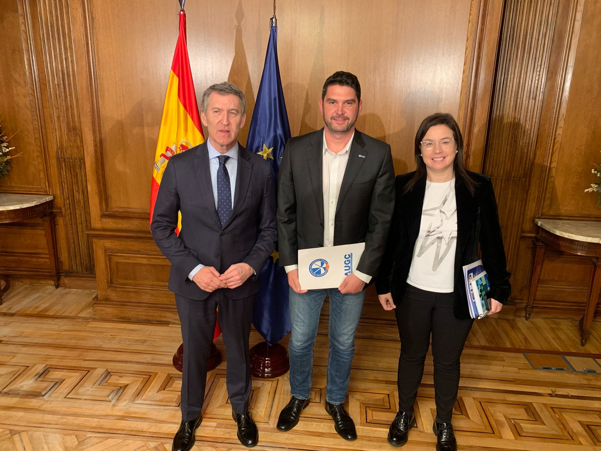 AUGC se reúne con el presidente del Partido Popular