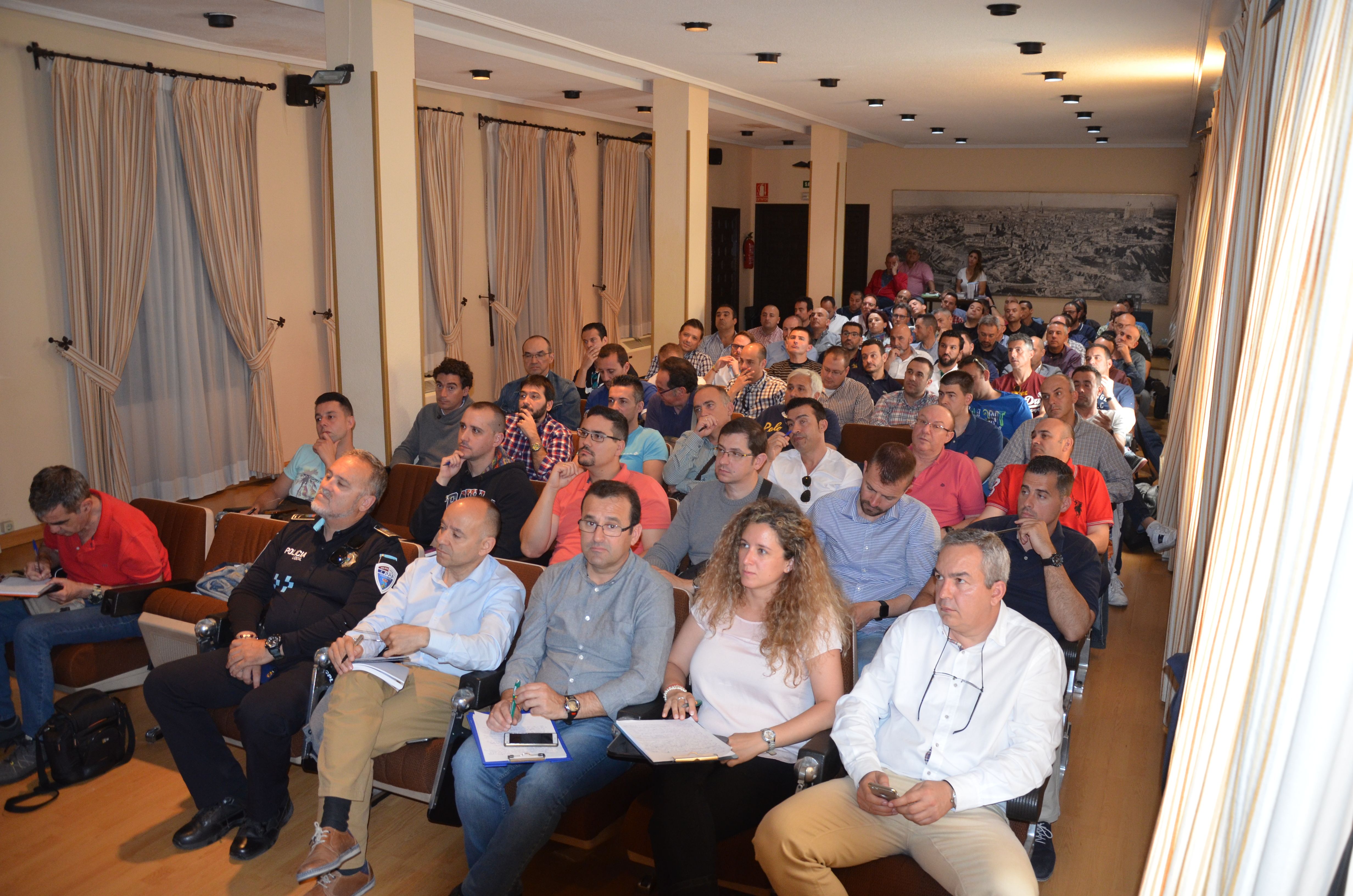 AUGC y el Sindicato de Policía Local SPL-CLM celebran una jornada formativa de prevención e intervención de seguridad ciudadana