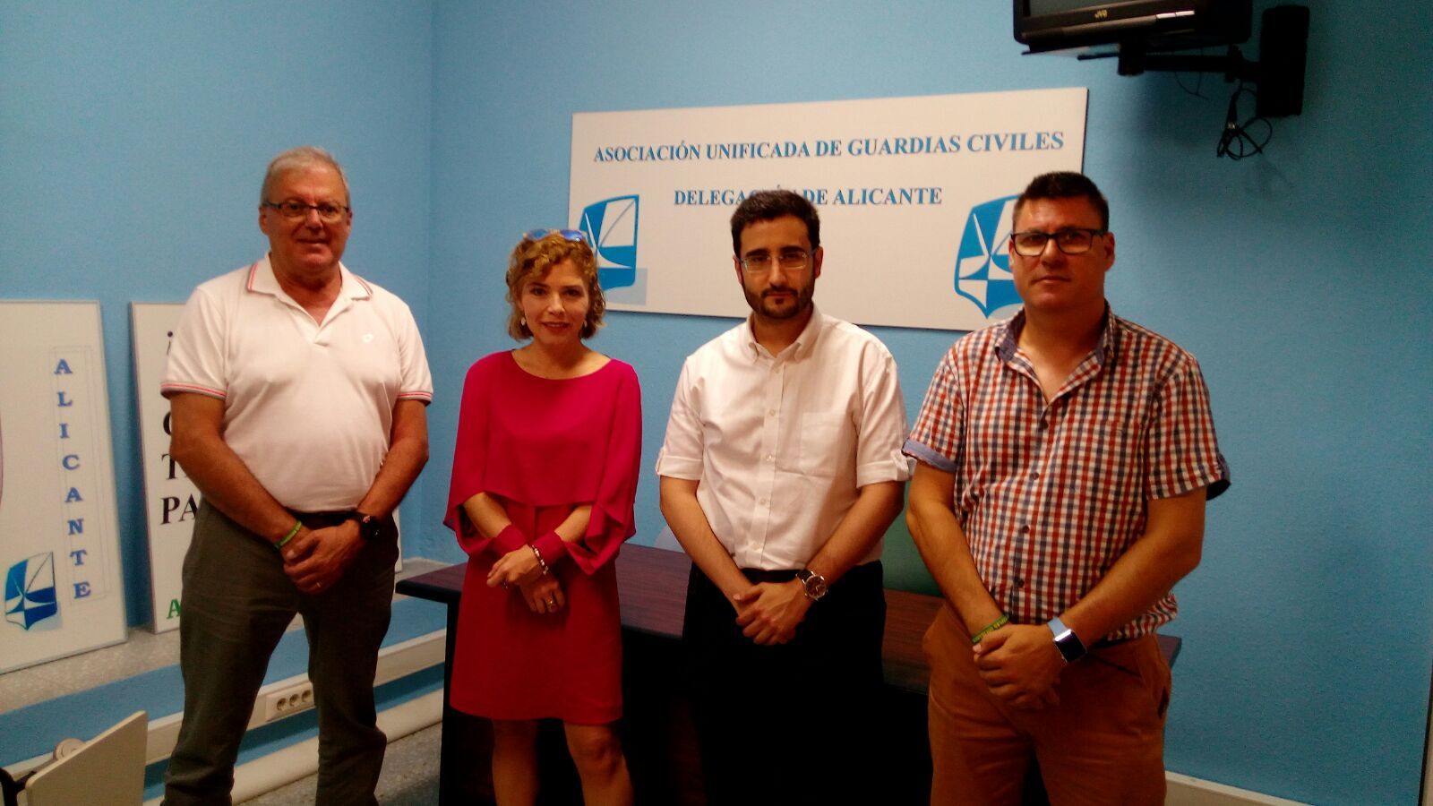 Reunión de trabajo entre AUGC Alicante y diputados del Grupo Parlamentario de Ciudadanos