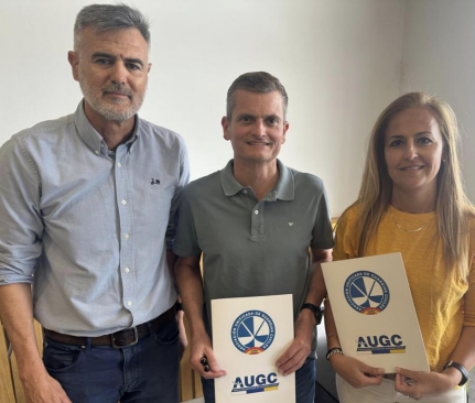 AUGC de Santa Cruz de Tenerife se reúne con Juan Antonio Rojas, diputado del PP por Canarias en el Congreso