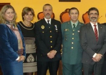 EL AYUNTAMIENTO DE LUCENA (CÓRDOBA) HOMENAJEA AL SARGENTO AGUAYO, SECRETARIO DE SUBOFICIALES DE AUGC, POR SU LABOR CONTRA LA VIOLENCIA DE GÉNERO