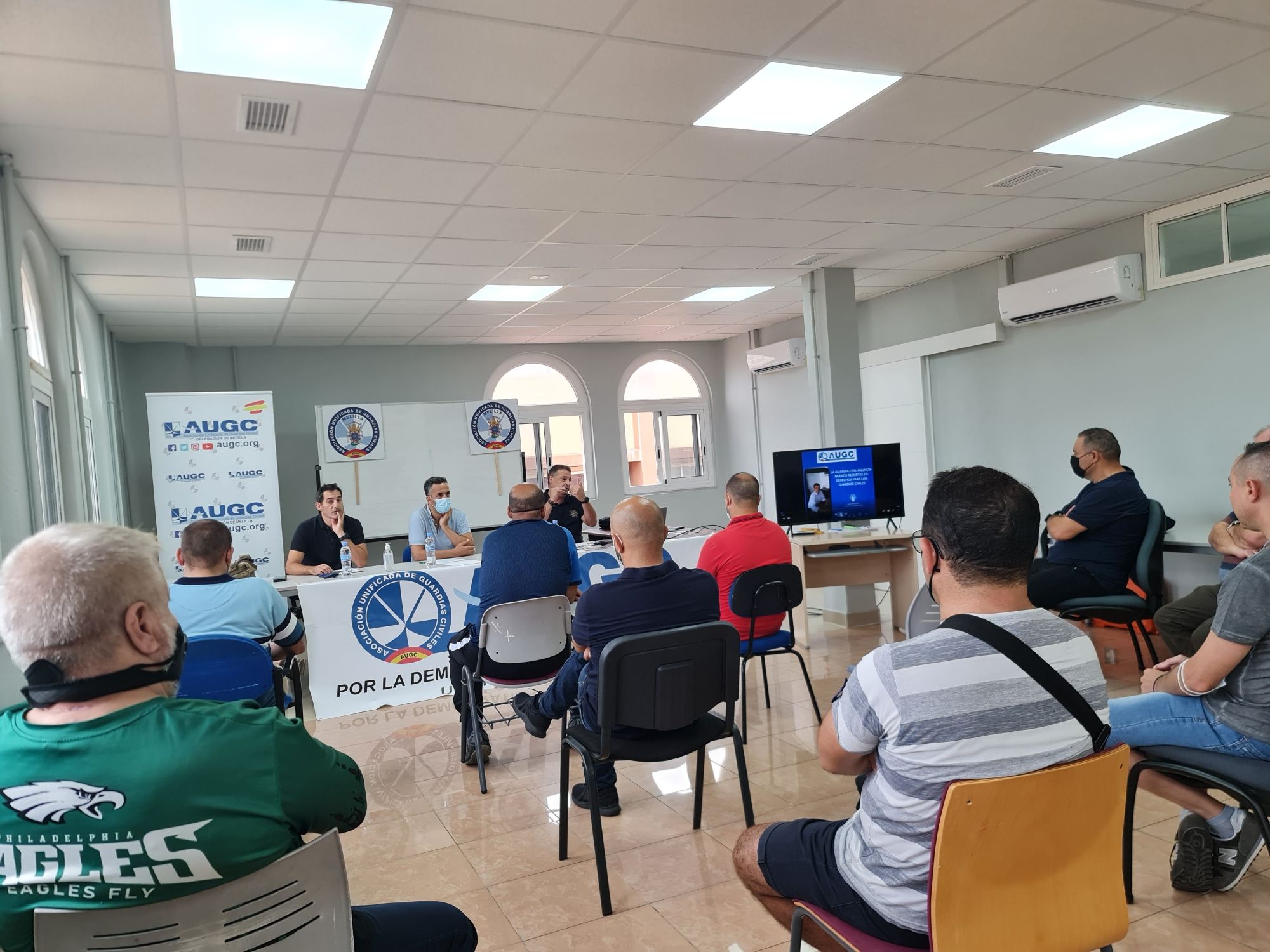 AUGC Melilla celebra su Asamblea General Ordinaria con gran asistencia de afiliados