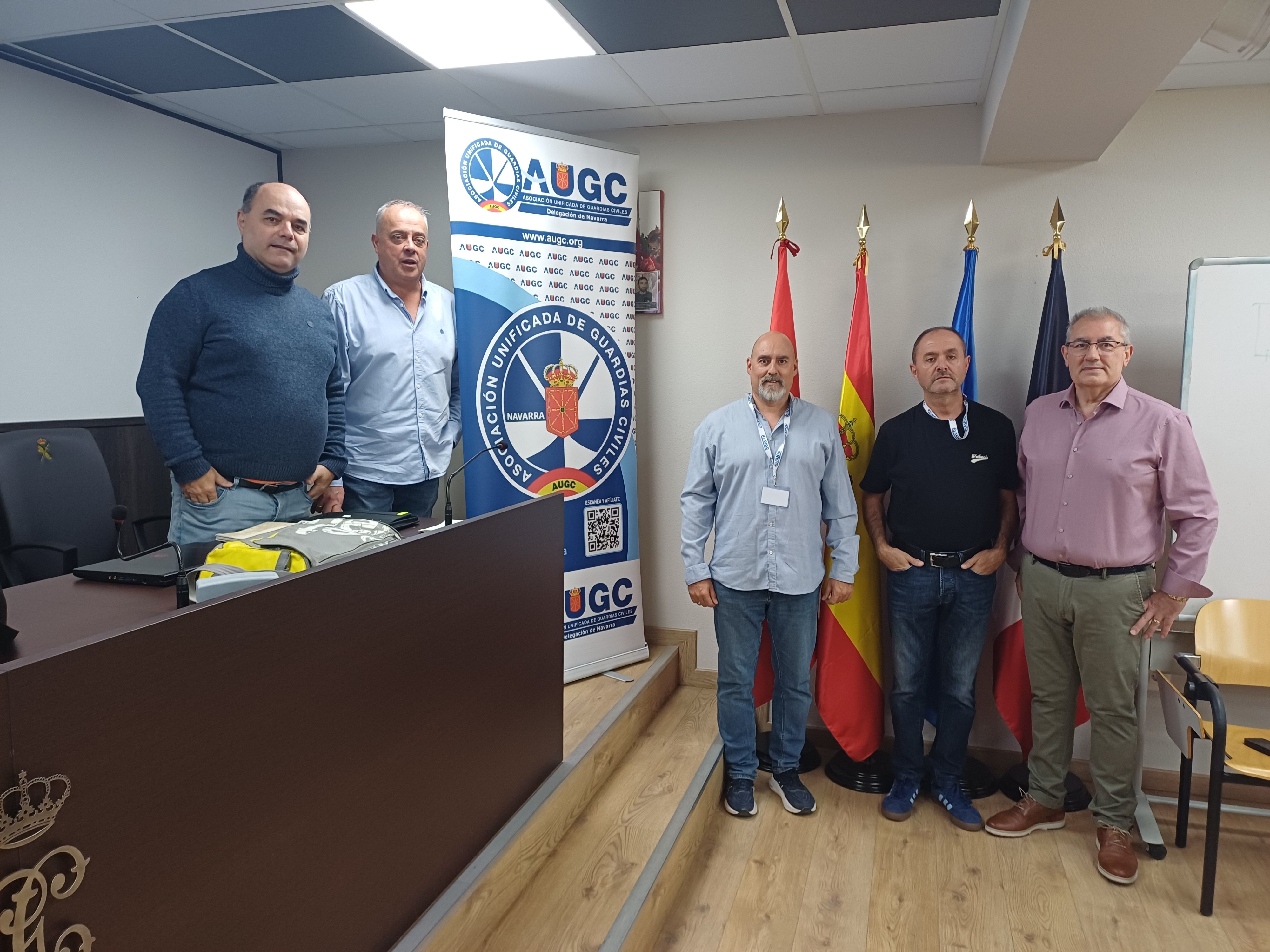 AUGC Navarra celebra con éxito su Asamblea Provincial en la Comandancia de la Guardia Civil de Pamplona