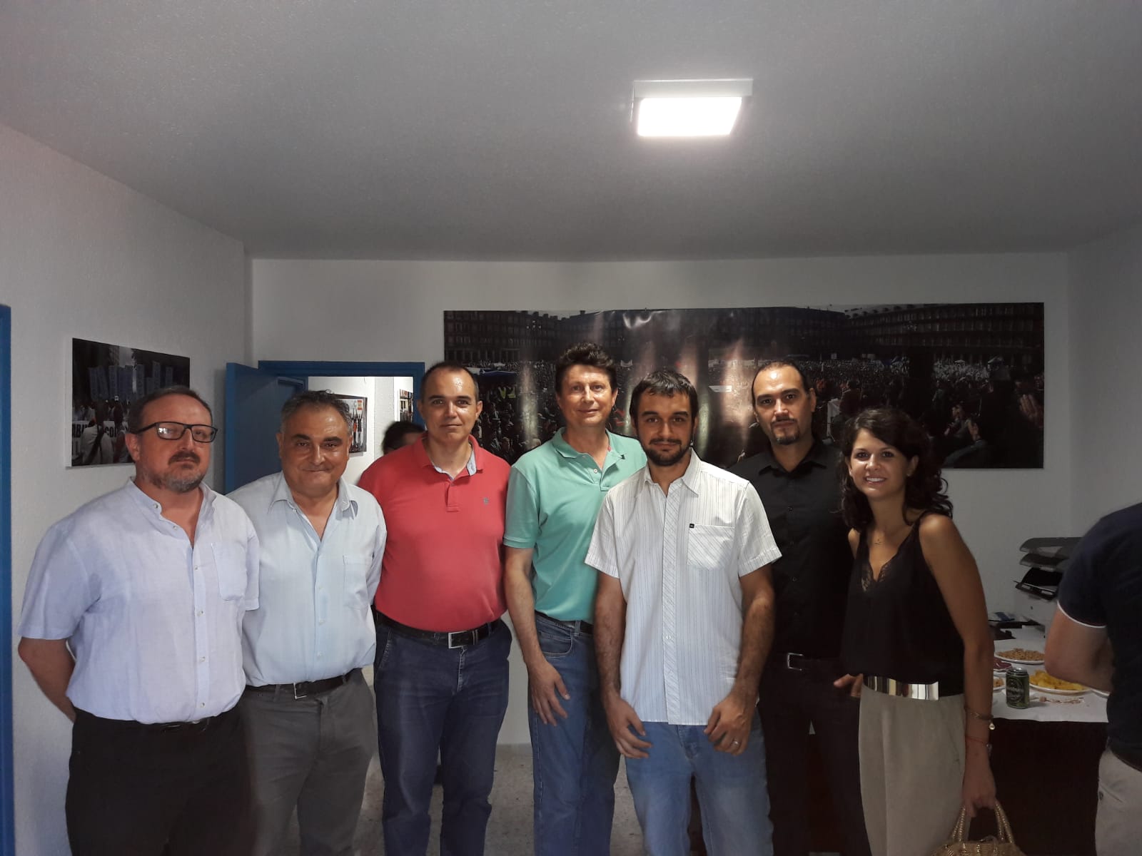 Inauguración del local asociativo de AUGC en Almería