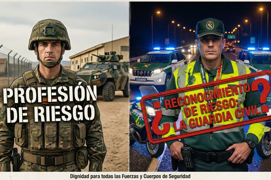 AUGC recibe con cautela el anuncio de Defensa sobre la profesión de riesgo