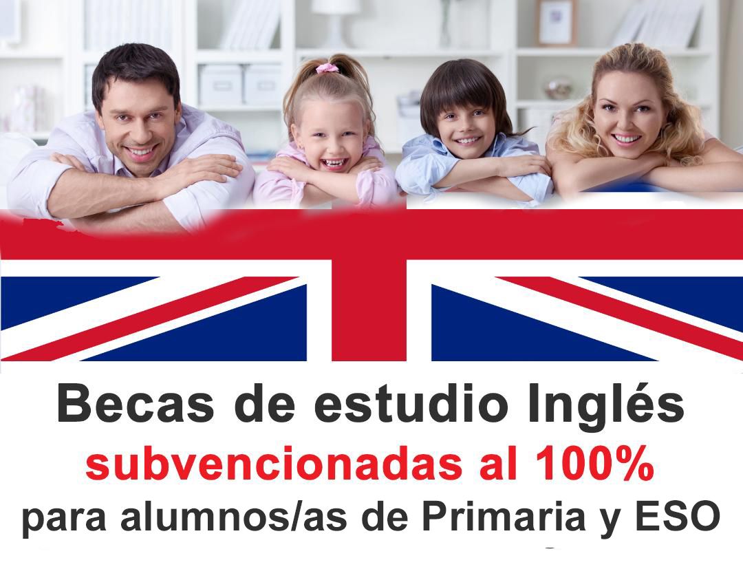 CURSO 2020-21: Becas de inglés subvencionadas al 100% para alumnos de Primaria y ESO familiares de afiliados de AUGC