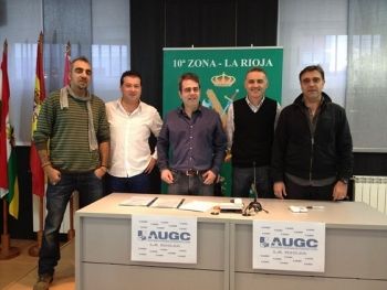 Eduardo Mateo reelegido Secretario General de AUGC Delegación La Rioja. El Secretario General Nacional, Alberto Moya, refrendó con su presencia la gestión de la Junta Directiva.
