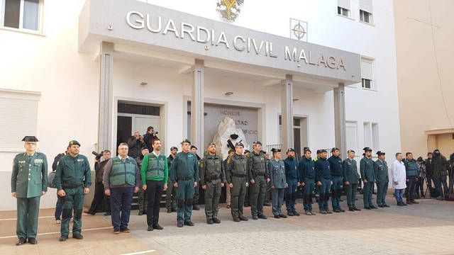 AUGC Málaga celebra la llegada de nuevos guardias civiles a la provincia