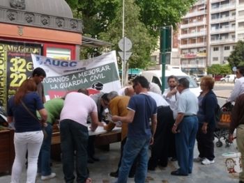 AUGC CONTINUA LA RECOGIDA DE FIRMAS EN CARTAGENA