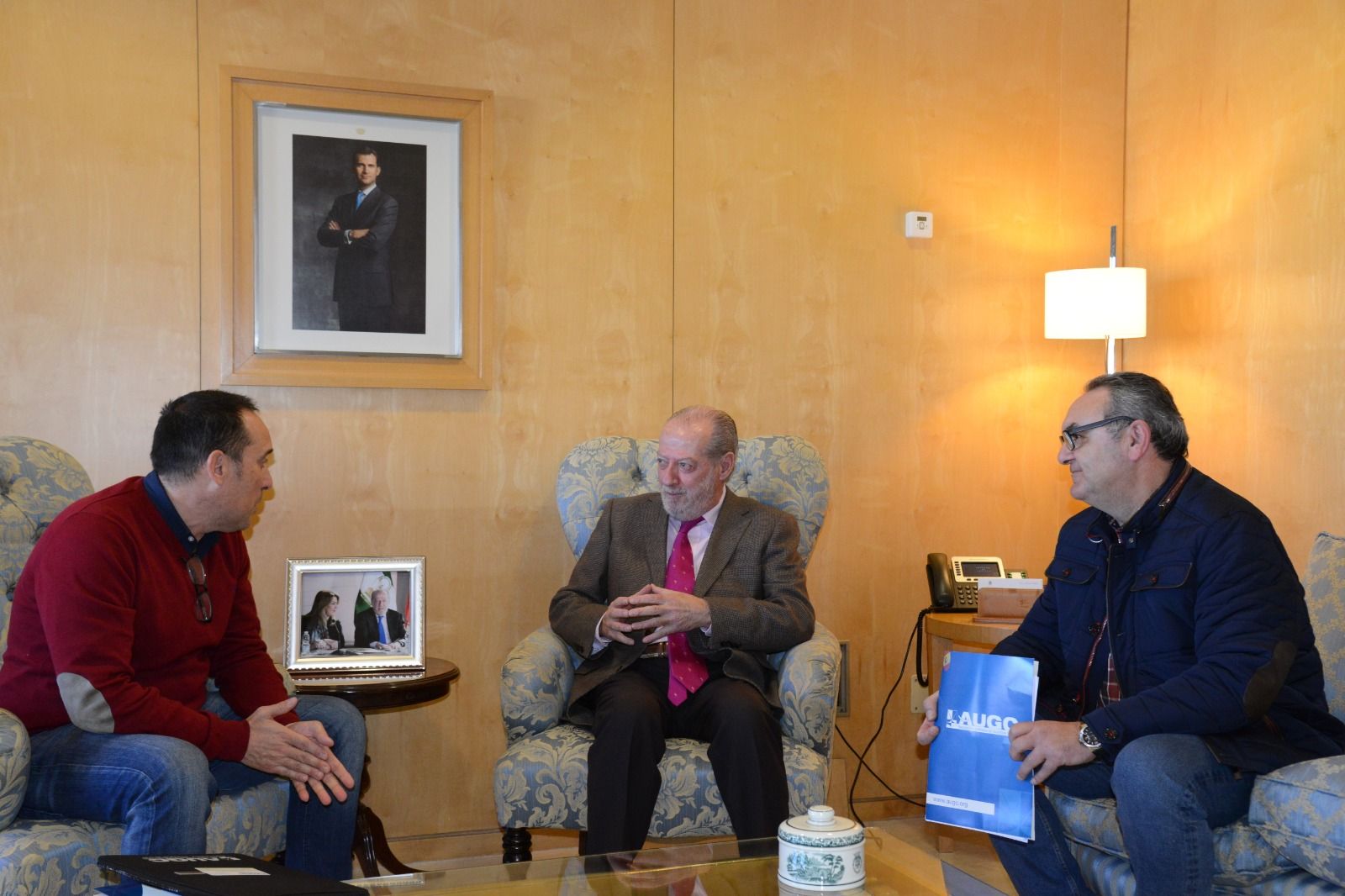 AUGC traslada al presidente de la FAMP las principales reivindicaciones de los guardias civiles