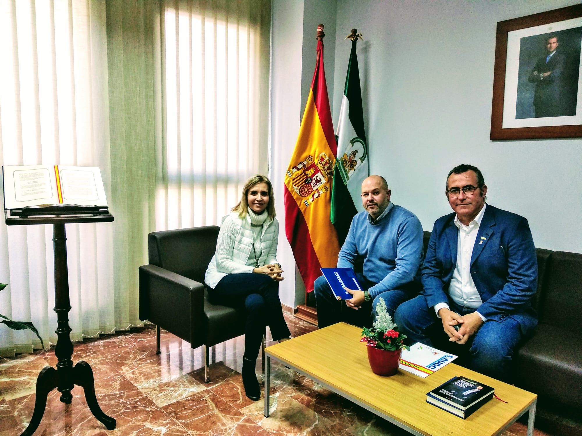 AUGC Huelva se reúne con la Subdelegada del Gobierno