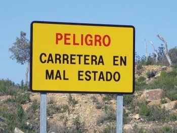AUGC denuncia el mal estado y el ineficaz mantenimiento de las carreteras secundarias en Córdoba